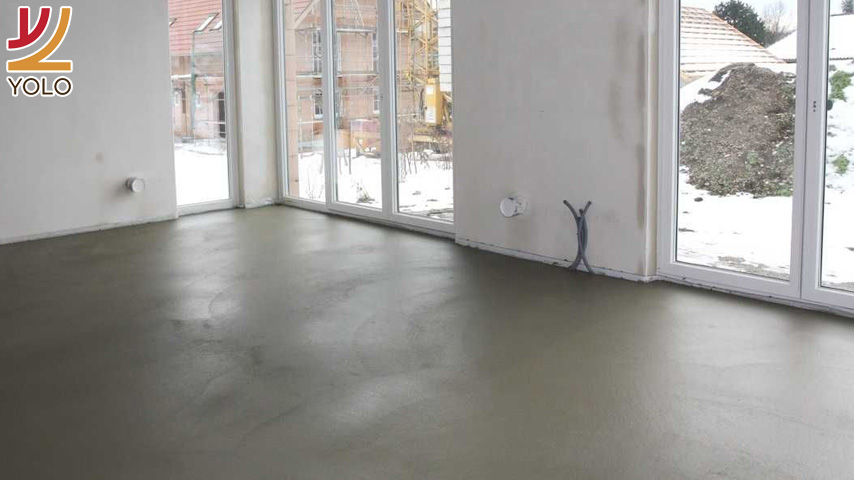 Cán nền xi măng các tầng, ban công...