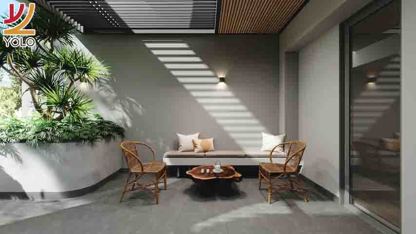 Chi phí xây nhà phần cây xanh và đồ trang trí khác