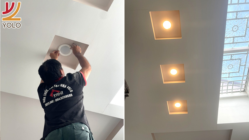 Đèn chiếu sáng hệ thống gắn kết