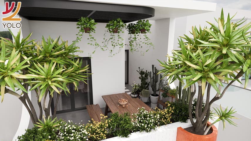 Thi công sân vườn