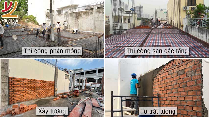 thi công phần thô