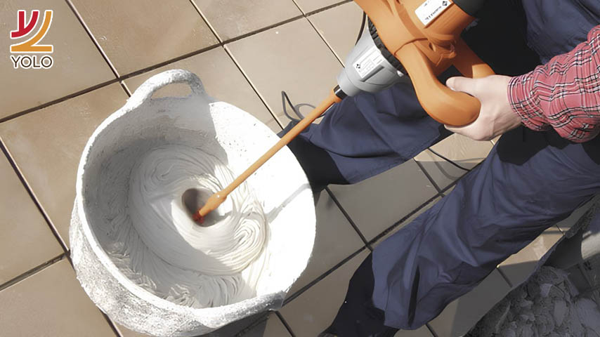 Chuẩn Bị Bột Trét trước khi sơn bả