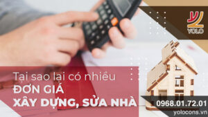 đơn giá xây dựng, sửa nhà