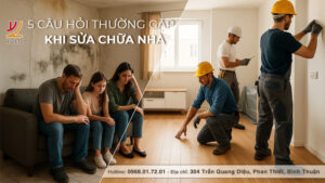 5 câu hỏi thường gặp khi sửa chữa nhà
